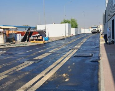 Switz Factory Asphalt work @ Sohar Industrial City
