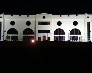 SPORTS HALL - DHANK - NIGHT VIEW