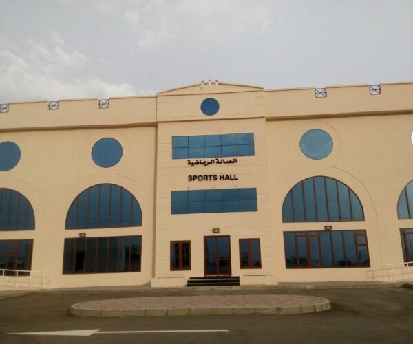 SPRTS HALL - DHANK - FRONT VIEW